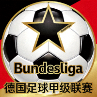 德国足球甲级联赛标志 - 德甲足球与星形
